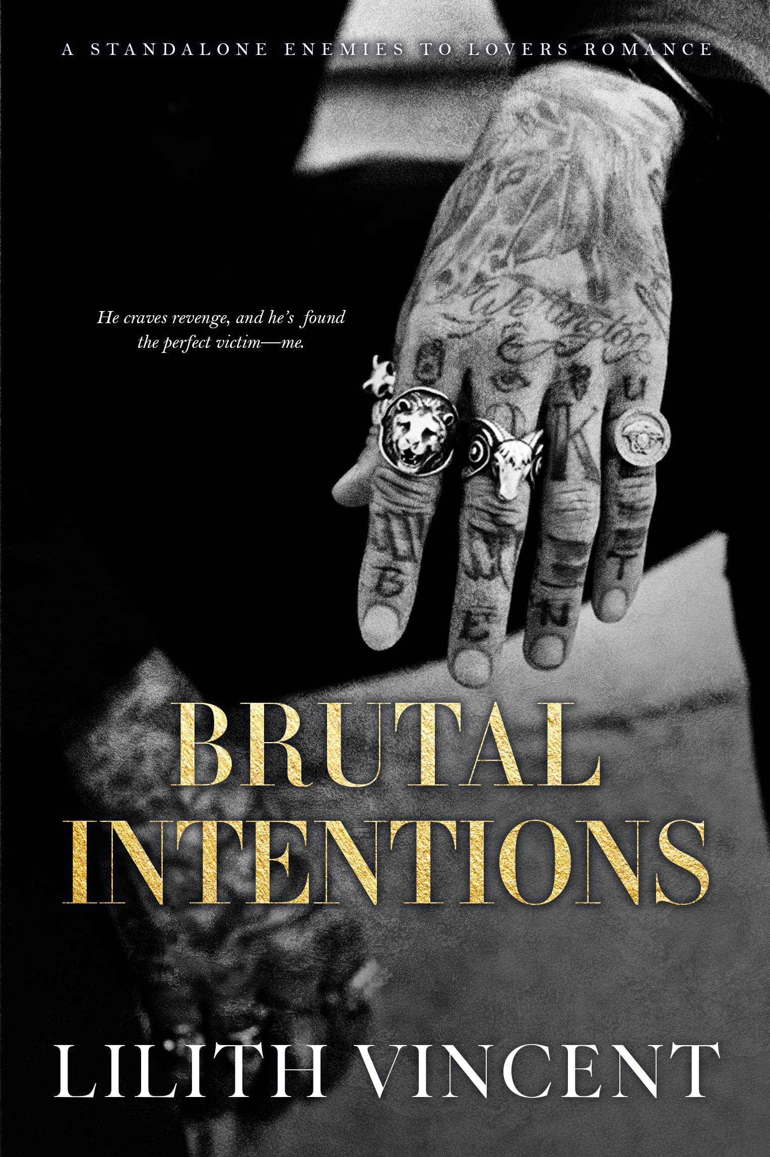 Brutal Intentions: A Standalone Mafia Enemies to Lovers Romance (Brutal Hearts Book 1) Cover